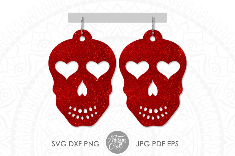 sugar-skull-earrings-heart-jewelry-svg-cut-file