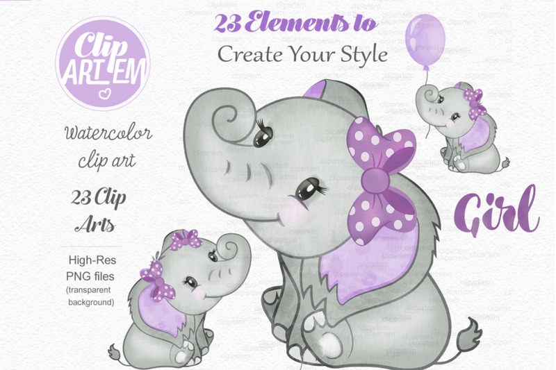 baby-girl-elephant-purple-gray-girl-23-png-images-for-decoration