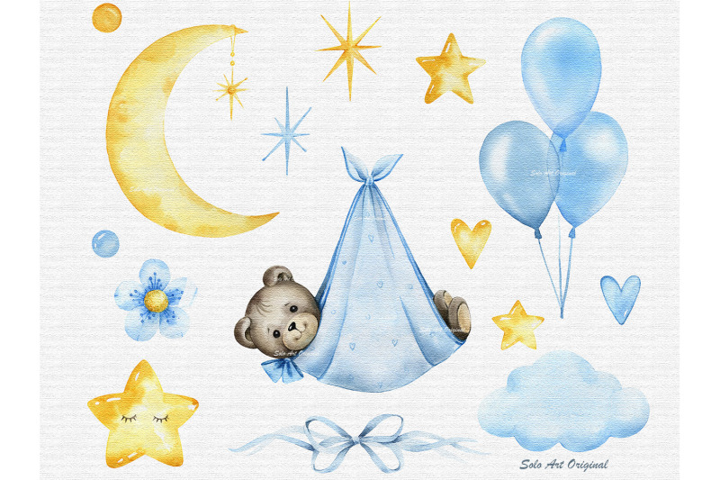 baby-shower-clipart-teddy-bear-baby-boy-png-watercolor