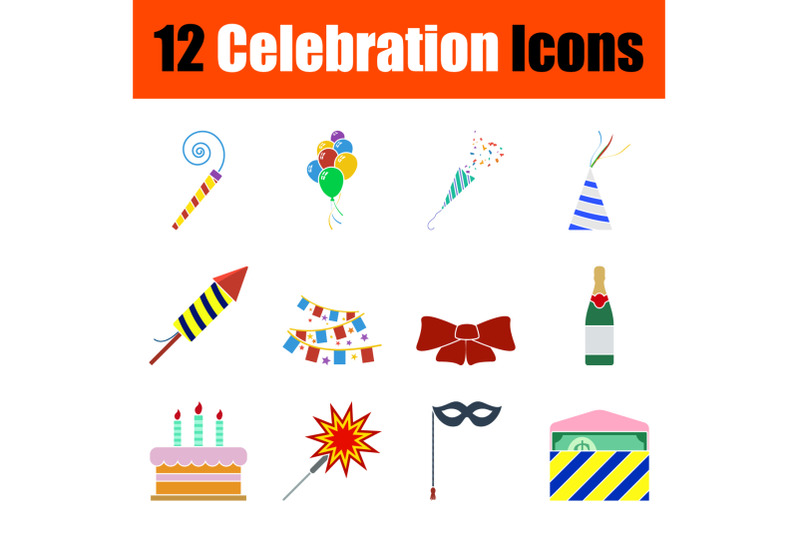 celebration-icon-set