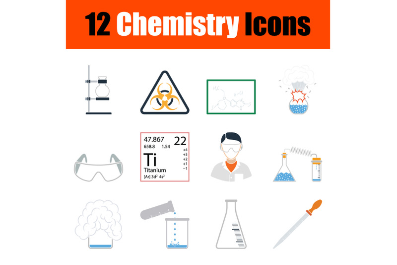 chemistry-icon-set