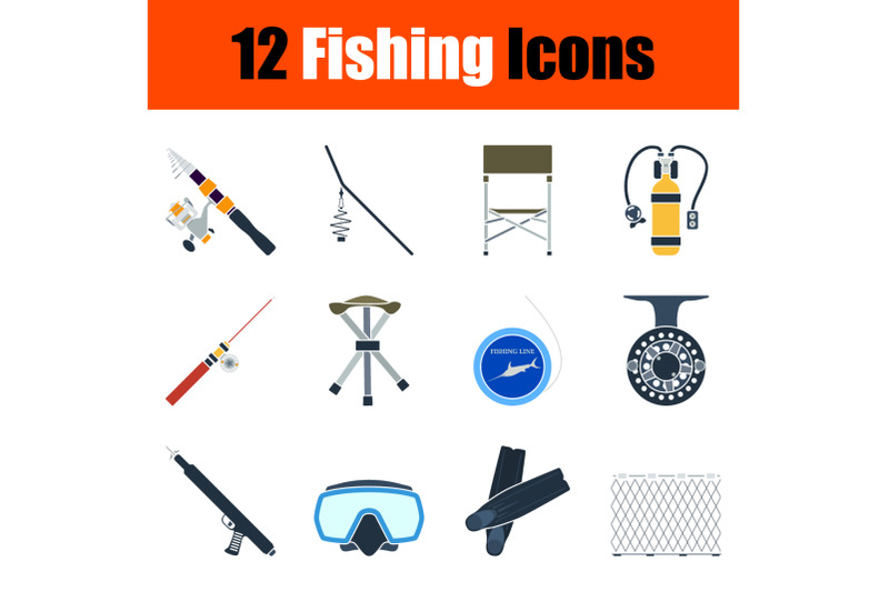 fishing-icon-set