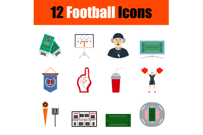 football-icon-set