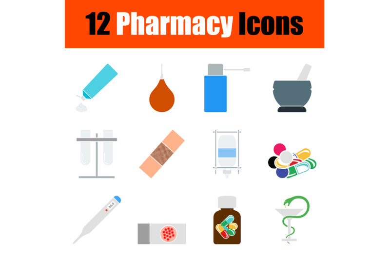 pharmacy-icon-set