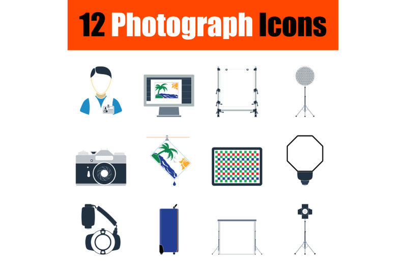 photograph-icon-set