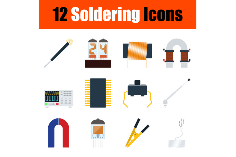 soldering-icon-set