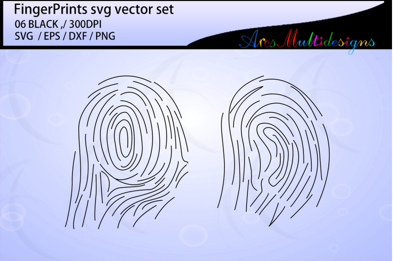 fingerprints-svg-outline
