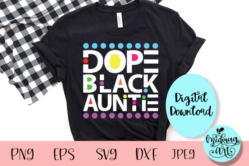 dope-black-auntie-svg-melanin-svg