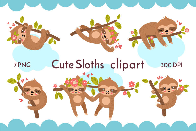 cute-sloths-png-26