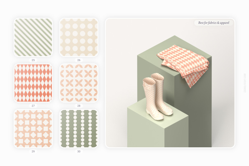 retro-geometric-seamless-patterns-collection
