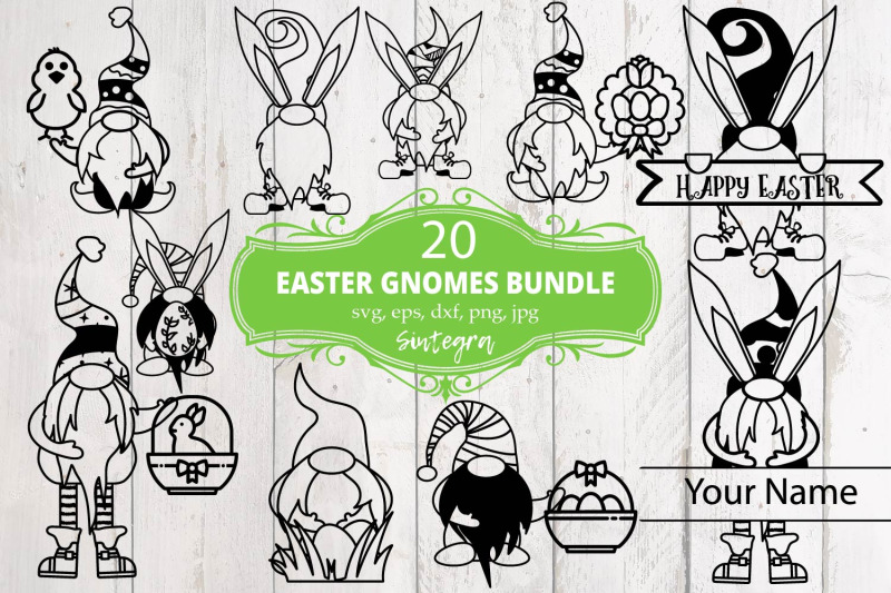 20-easter-gnome-bundle-svg