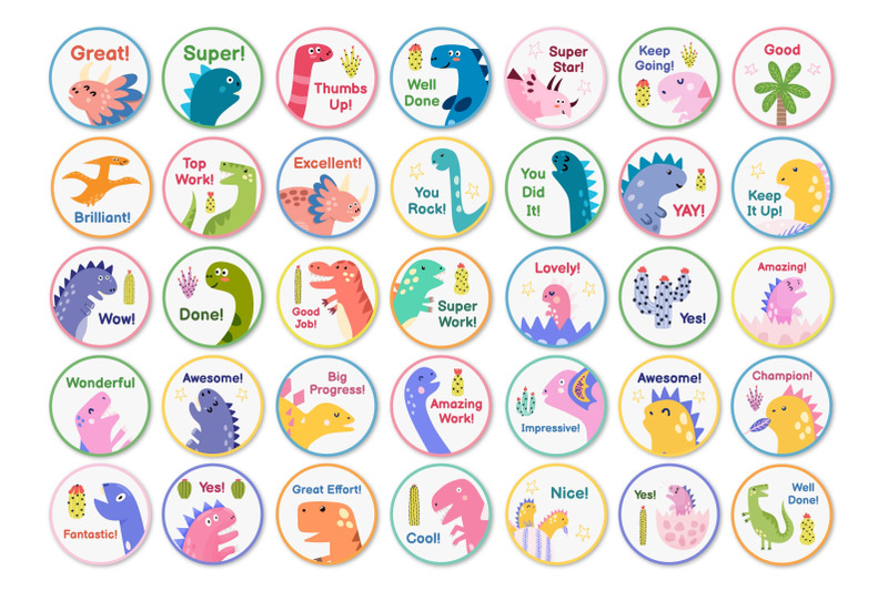 dino-reward-stickers-set