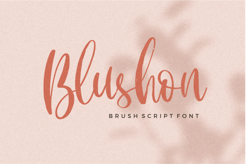 blushon-brush-script