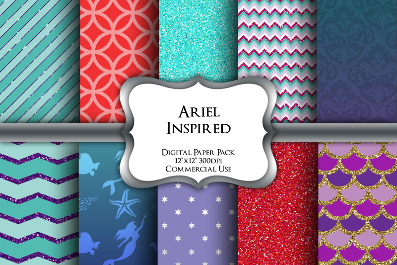 ariel-inspired-digital-paper-pack