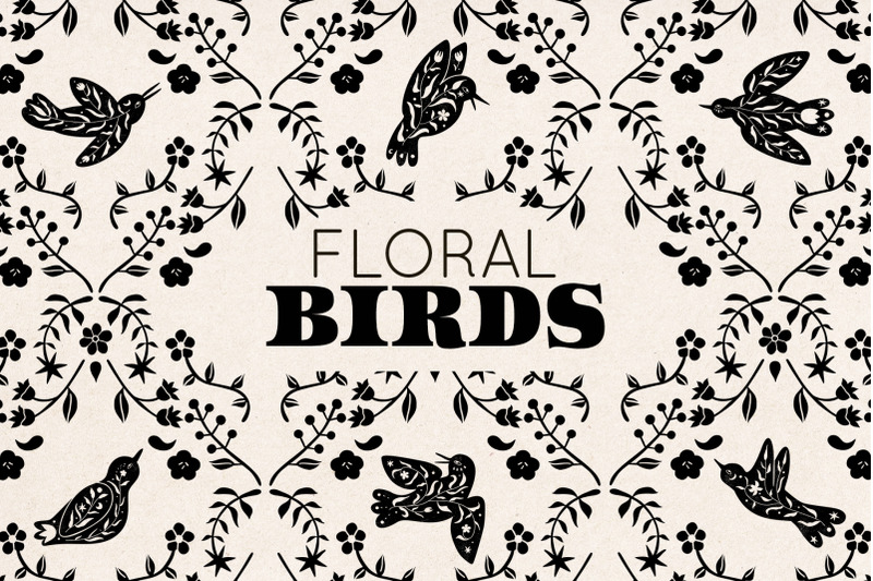 floral-black-bird-silhouettes