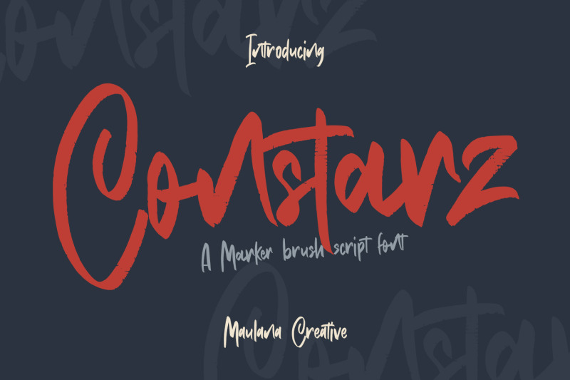 constarz-marker-brush-script-font