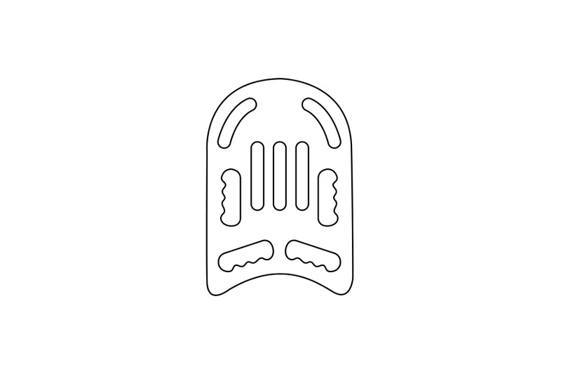 swimming-board-outline-icon