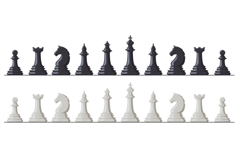 chess-game-black-and-white-chess-pieces-king-queen-bishop-rook-k