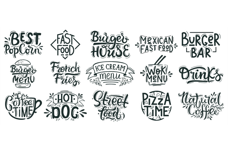 fast-food-lettering-junk-street-food-cafe-bakery-restaurant-badges