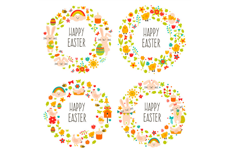 easter-wreaths-cute-doodle-spring-decorations-wreath-with-spring-egg