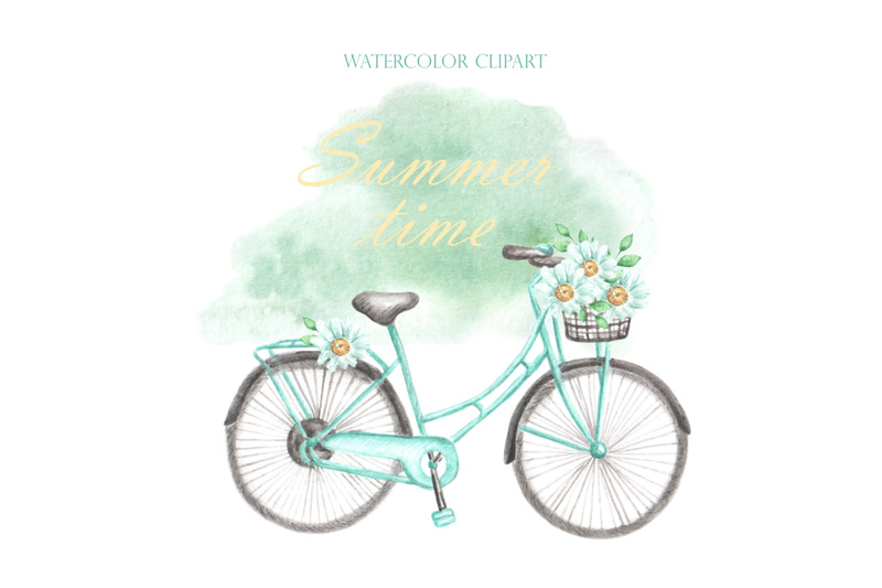 watercolor-clipart-summer-time-spring-time-watercolor-illustrations