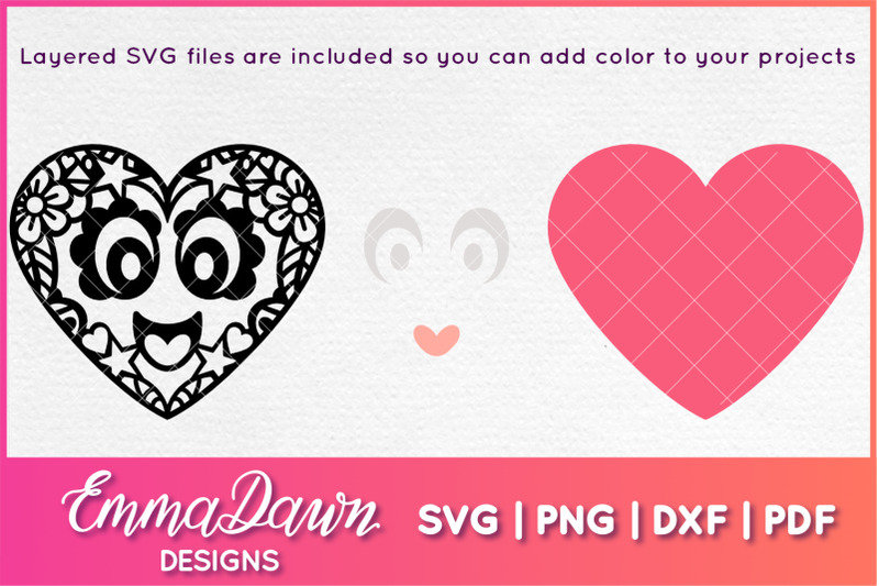 Download LEXI & LEVI THE LOVE HEARTS VALENTINES DAY MANDALA SVG ...