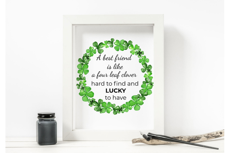 watercolor-clover-and-shamrock-wreath