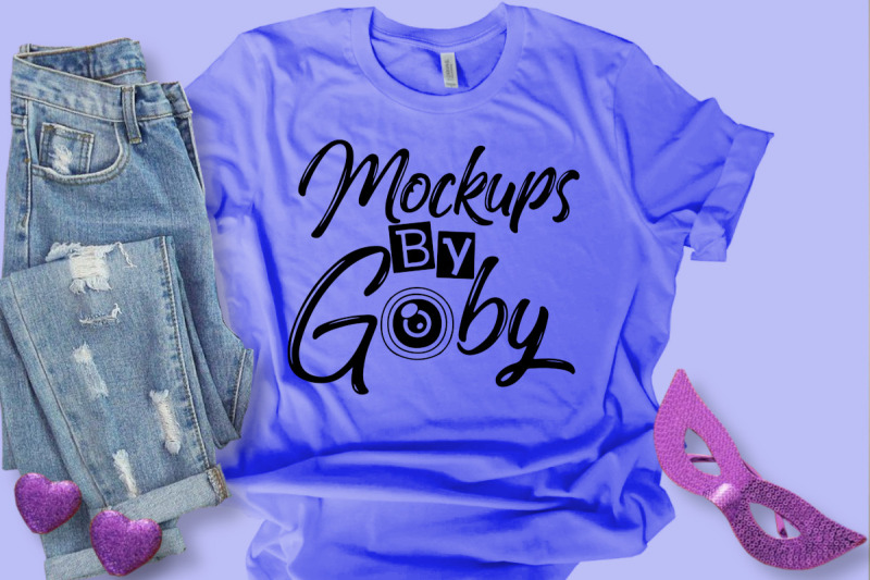 mockup-women-blue-t-shirt-mardi-gras-mockup-carnival-graphic