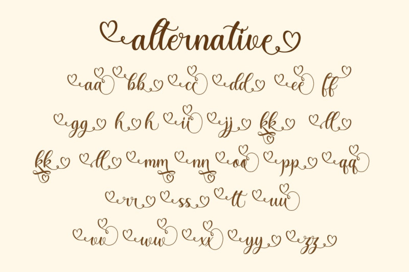 romantic-dates-love-font