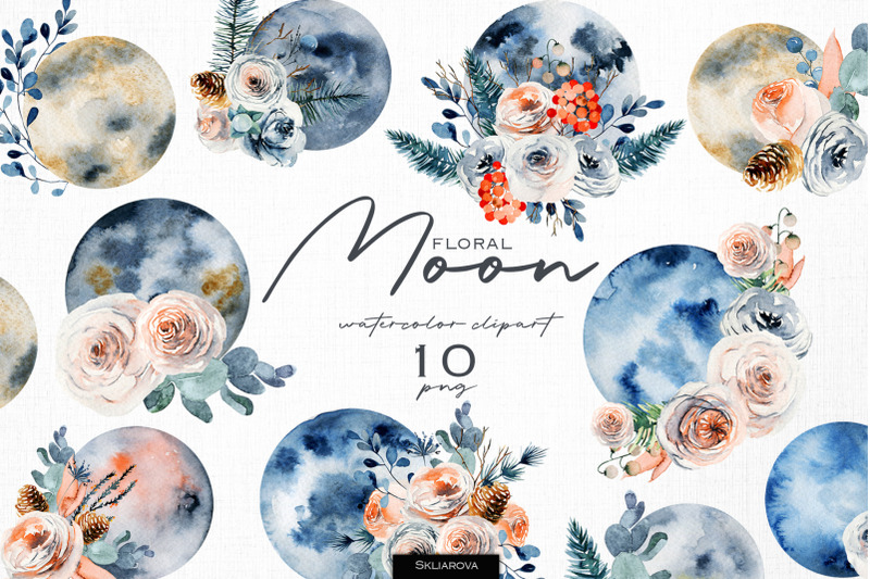 vintage-floral-moon-clipart