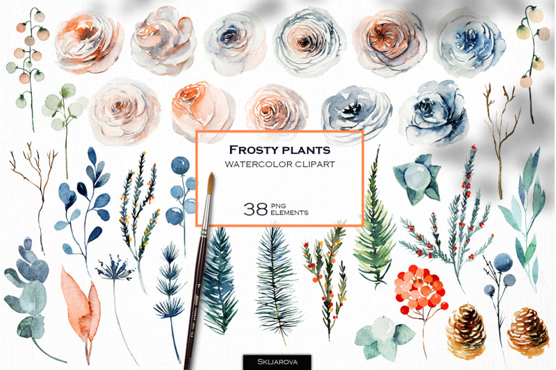 vintage-plants-clipart