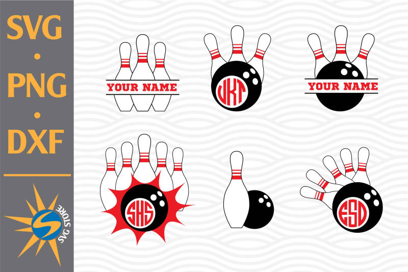 bowling-monogram-svg-png-dxf-digital-files-include