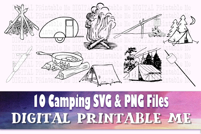 camping-svg-bundle-illustrations-png-clip-art-10-digital-outdoors-na