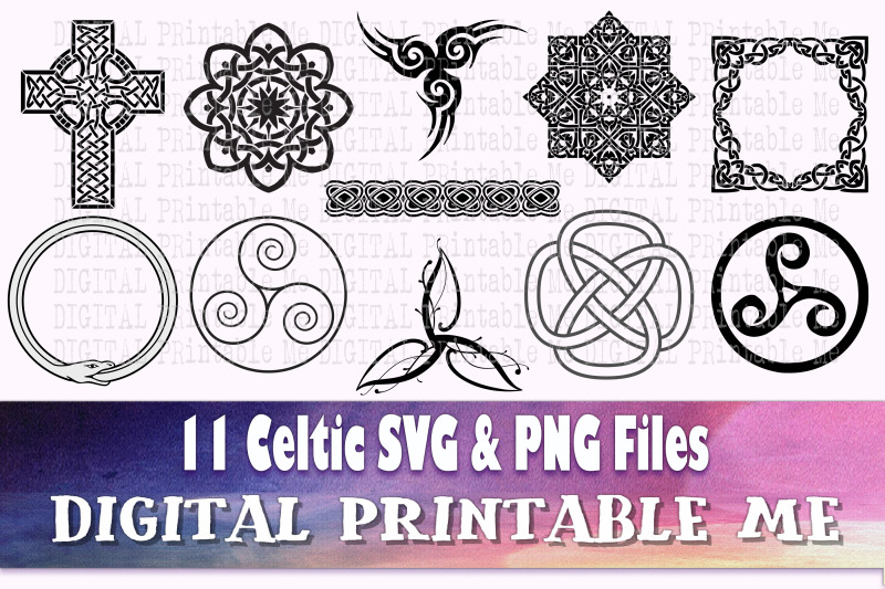 celtic-svg-silhouette-bundle-11-celtic-knot-cross-symbol-flourish