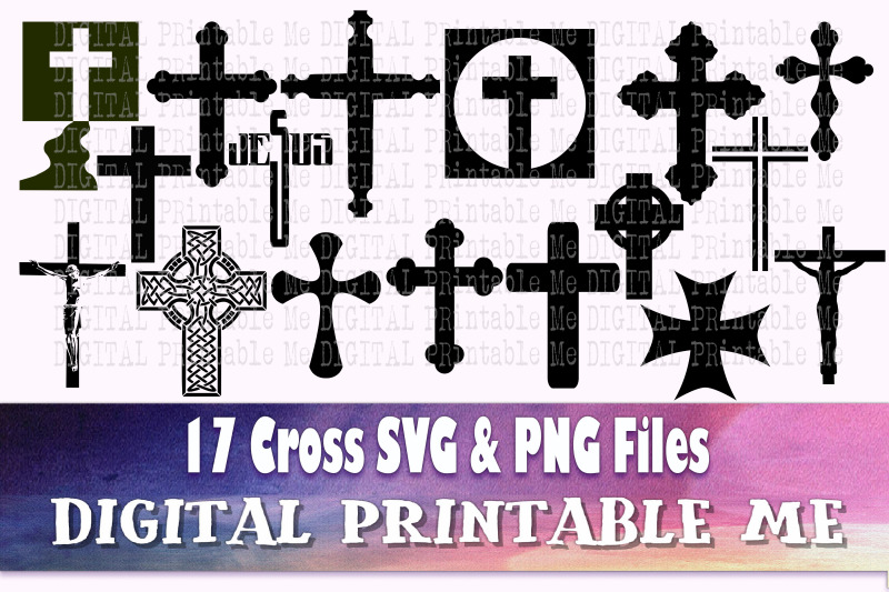 cross-svg-silhouette-bundle-17-religious-symbol-png-clip-art-vec