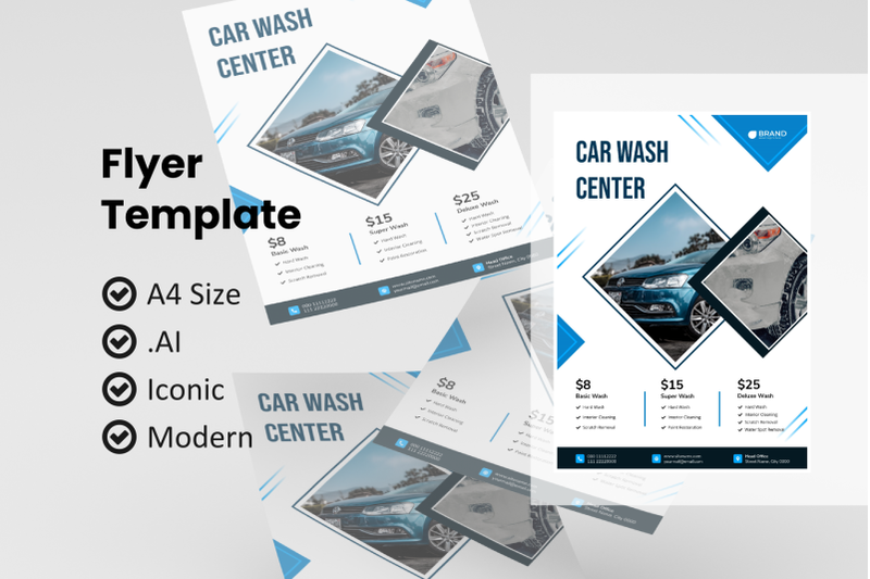 business-carwash-flyer-template