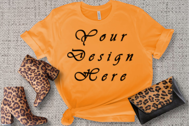 orange-tshirt-mockups-women-design-leopard-print-digital-mock-up