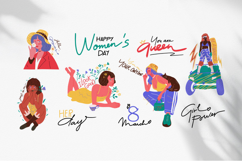 women-empowerment-sticker-pack-8-march-happy-women-039-s-day-vector-set