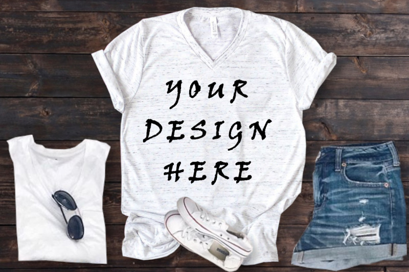 white-t-shirt-mockups-bella-canvas-3001-summer-mock-ups