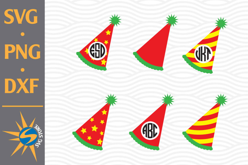party-hat-monogram-svg-png-dxf-digital-files-include