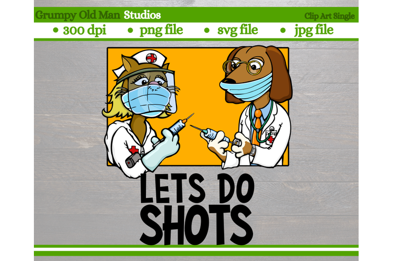 covid-vaccine-animal-clip-art-cartoon-dog-doctor-and-cat-nurse-let