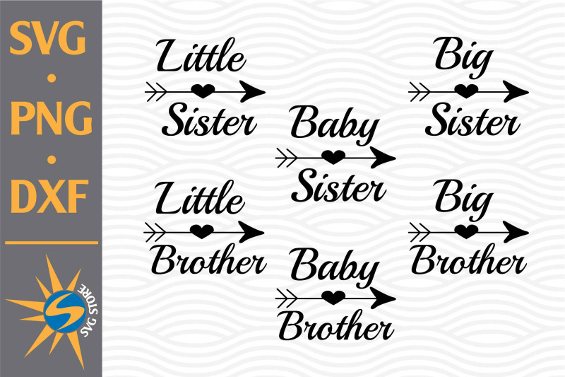 brother-sister-arrow-svg-png-dxf-digital-files-include