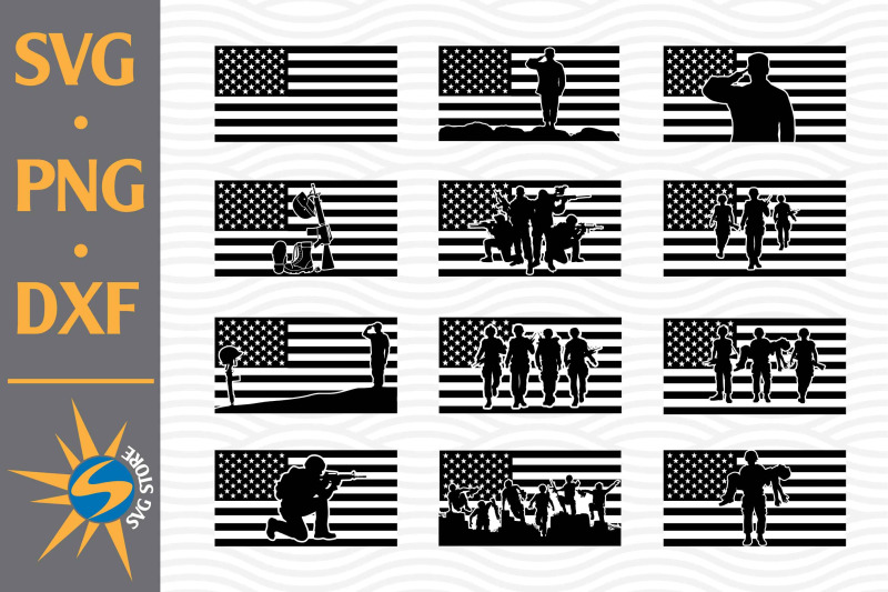 solidier-us-flag-svg-png-dxf-digital-files-include