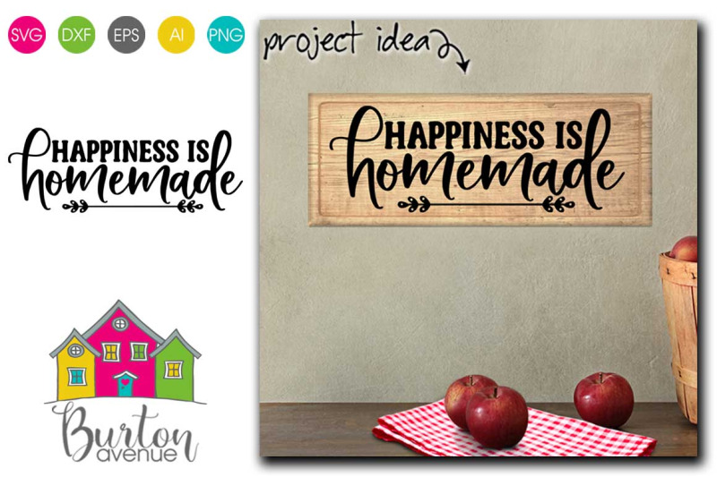 happiness-is-homemade-kitchen-svg-file