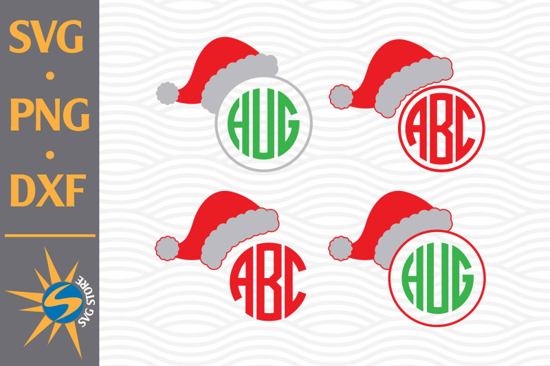 santa-hat-monogram-svg-png-dxf-digital-files-include