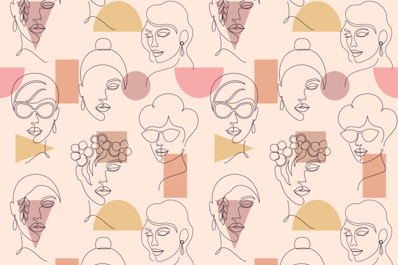 faces-and-geometric-shapes