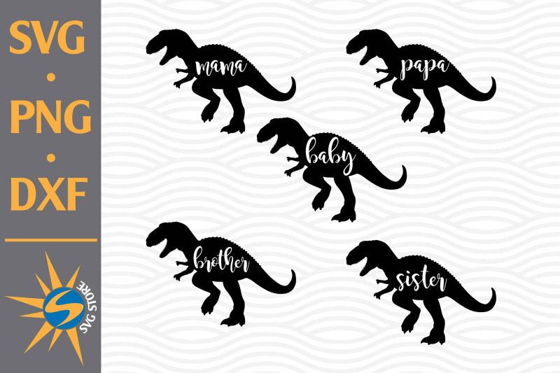 saurus-family-svg-png-dxf-digital-files-include