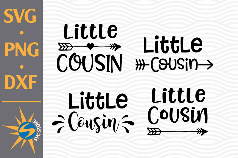 little-cousin-svg-png-dxf-digital-files-include