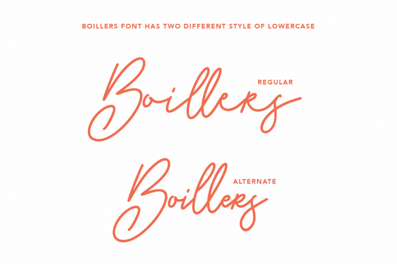 boillers-simply-handwritten-font