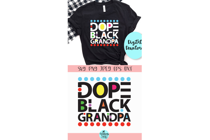 dope-black-grandpa-svg-black-history-month-svg